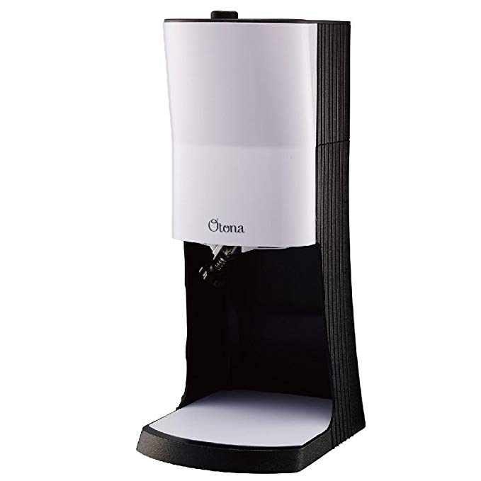 DOSHISHA Electric Shaved Ice Machine ふわふわとろ雪 (FUWAFUWA TOROYUKI) DTY-18BK (WHITE & BLACK)【Japan Domestic genuine products】 【Ships from JAPAN】