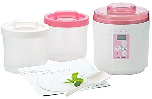 TANICA) corresponding to the commercial-Caspian Sea-kefir yogurt/natto, sweet sake at a temperature adjustment function Yogurutia start set pink YM-1200-NR