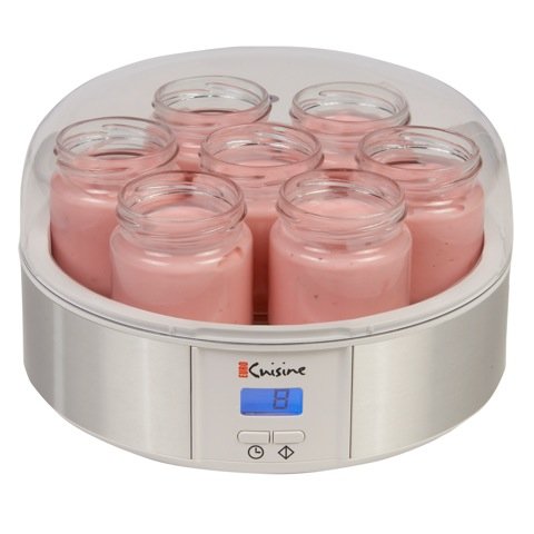 Euro Cuisine YMX750 - 220 Volt Digital Automatic Electric Yogurt Maker (Not Suitable for USA Market)