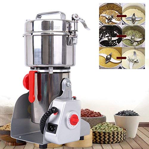 Ridgeyard 700g Electric Grain Grinder Mill Powder Machine Mill Grinder Coffee Grinder for Bean Seed Nut Spice Herb Pepper Cereal Wheat