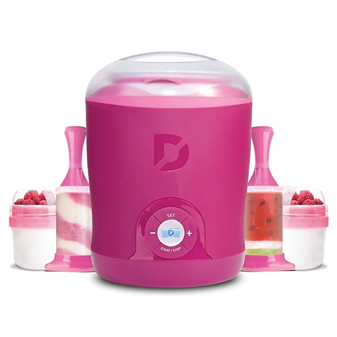 Dash Greek Yogurt Maker Bonus Pack (Pink)