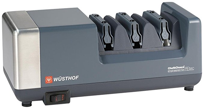 Wusthof PEtec Electric Sharpener, Gray