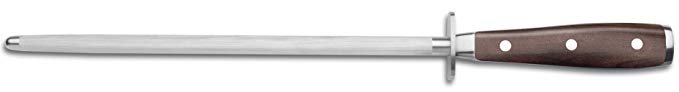 Wusthof Ikon 10-Inch Sharpening Steel with Blackwood Handle