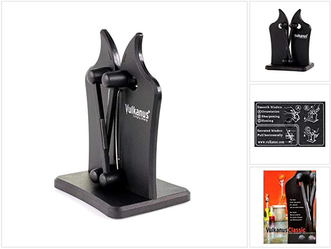 Vulkanus Classic Knife Sharpener, Black